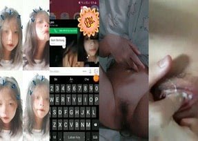 2K8 сестра демонстрирует свою мастурбацию в социальных сетях
