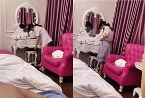 Разоблачение Super Sex Clip of vu tra my