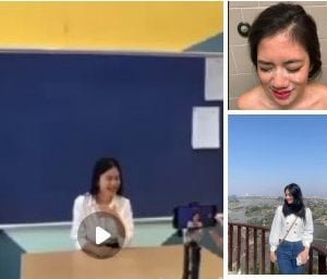 Учитель средней школы Ba Le Minh Hii показал сексуальную клип