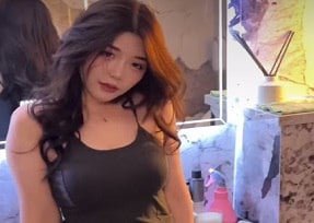 Синтетическое видео симпатичной девушки из Китая