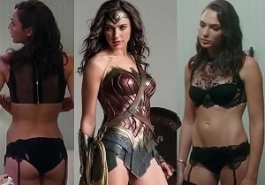 С VLXX, Wonder Woman Gal Gadot, чтобы показать прекрасную привлекательную грудь